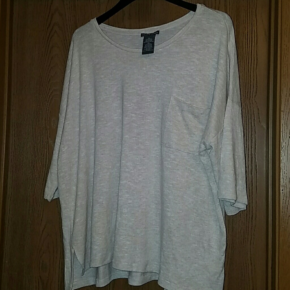 Chelsea & Theodore oatmeal color top (3 for $20)